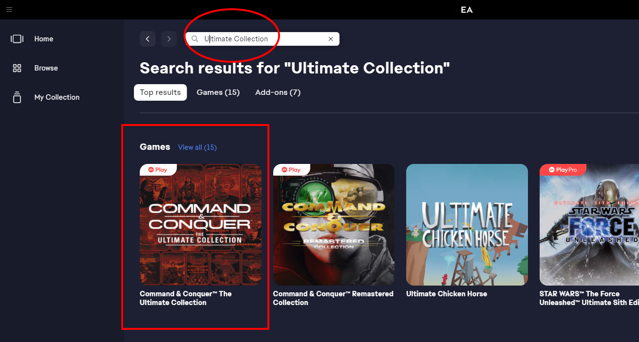 EA App - Ultimate Collection